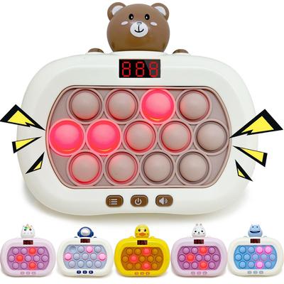 TENGEE Push Pop Electric Plus 13 with Educational Birthday Ages Elementary Popular 6 Japanese Instruction Manual Stress Relief Goods Game, [Latest