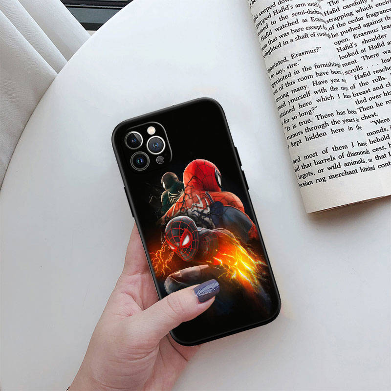 ED50 Spider-man Phone Case for Samsung Note 20 10 Plus Ultra Lite A51 A52 A53 A71 A72 A73 A82 M20 M30 M21 M31 M51 A11 A30S A20S A50S A70