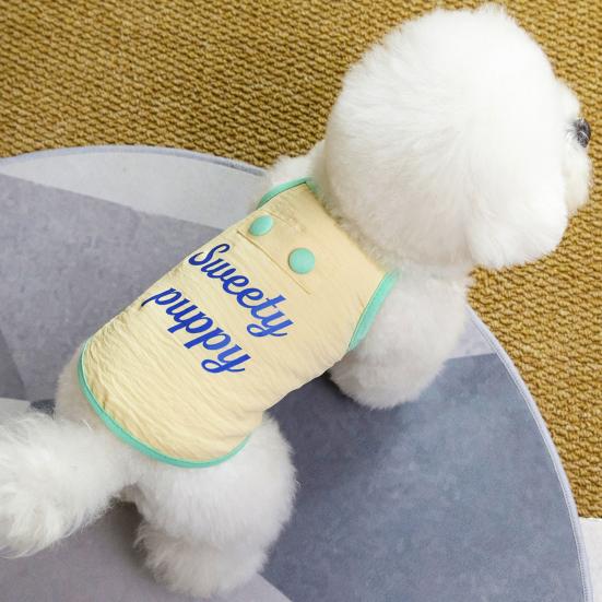 Dog Cooling Vest for Small Medium Dogs Soft Breathable Summer Dog Outfits Cute Spaghetti Strap Sleeveless Puppy Clothes