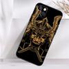 Samurai Mask Demon Shockproof Case For iPhone 18 17 16 15 14 11 Pro Max Plus 12 13 Mini 16e 17 Air Phone Cover