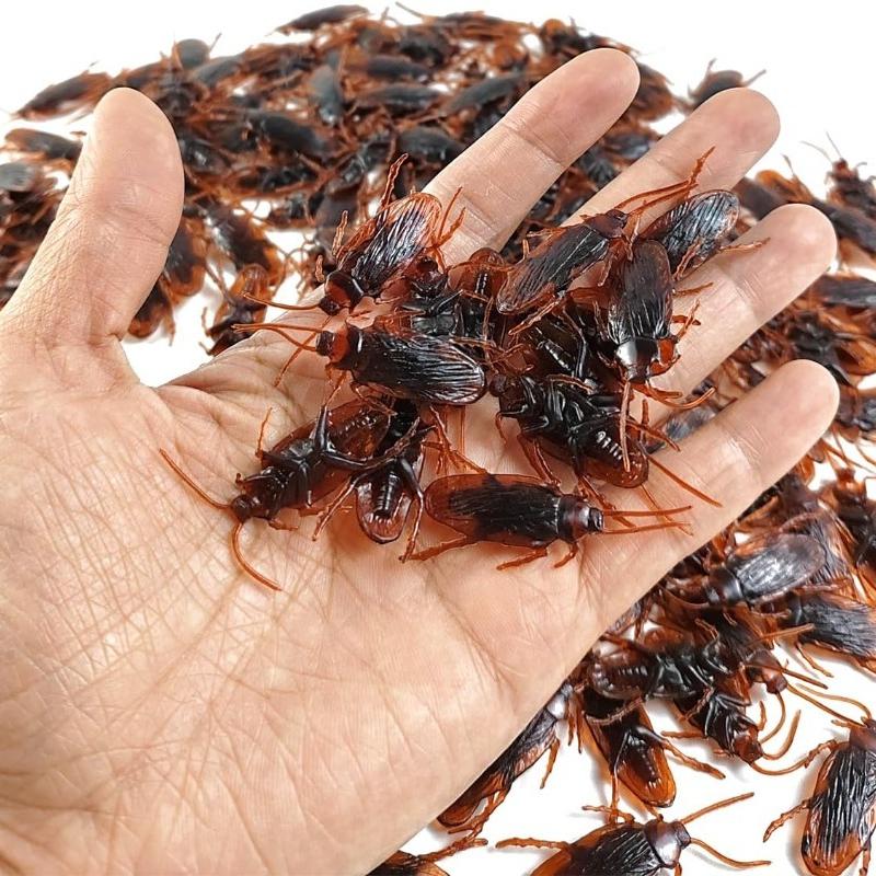 Set Jucării Gândaci Falsi, Gândaci Falsi Realistici Mod Grozav de a Face o Glumă, Gândaci Falsi pentru Jucărie Glumă de Halloween, Jucării Glumă pentru Copii Adult