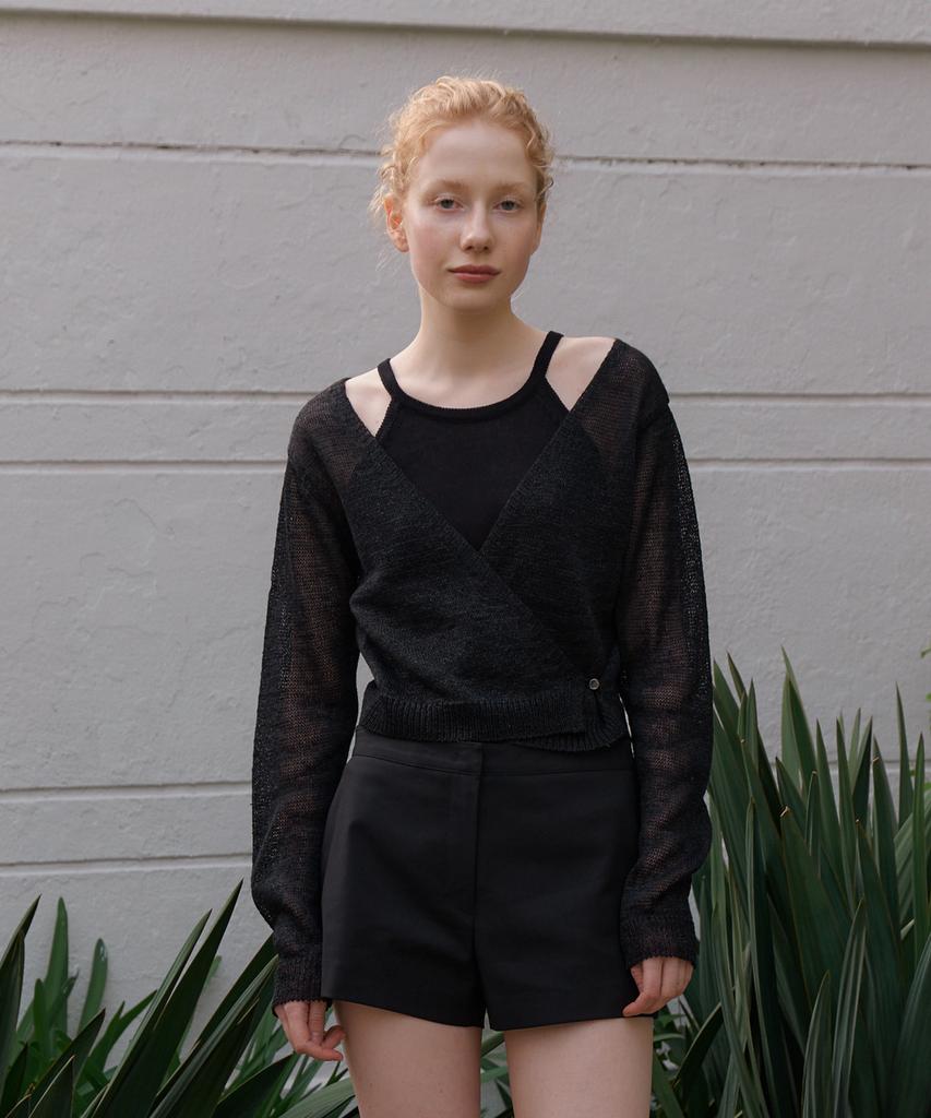 AUTHENTI Solid Shorts_Black