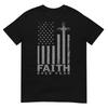America Pride Us Flag Faith Over Fear Prayer Tshirt