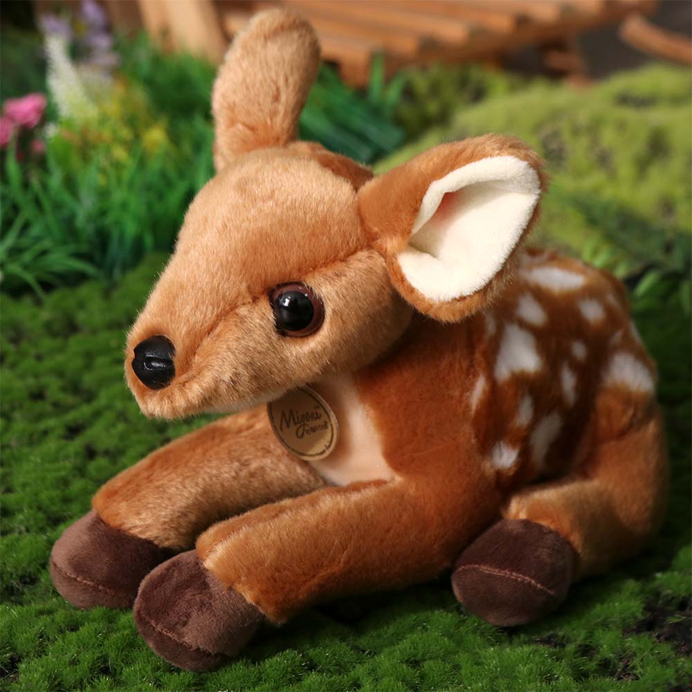 Bambole Morbide Bambole Cervo Peluche Animali del Bosco Cervo Simulazione Cervo Sika Peluche Bambini Bambino