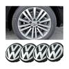 4pcs 76mm VW Wheel Center Caps For Old Touareg