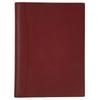 A5 Leather Notebook Diary Memo Pad Holds 2 with Pen Holder and Pocket Cover, Cover, Cover, Notebooks, (Wine Red)