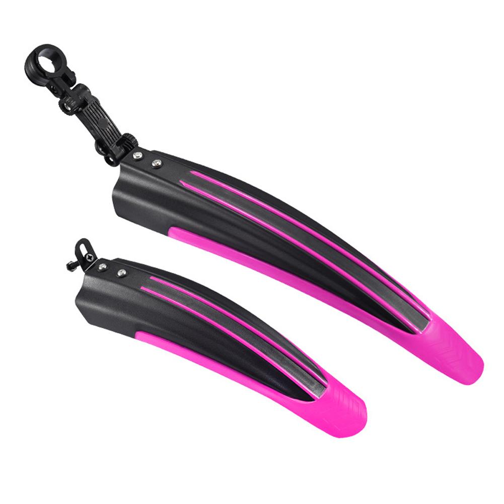 2Pcs Thicken Bicycle Fenders Mountain Road Bike Mudguard MTB Rear Mud Guard Wings Splash Protection Accessories for "22" 24 "26" Mountain Bikes