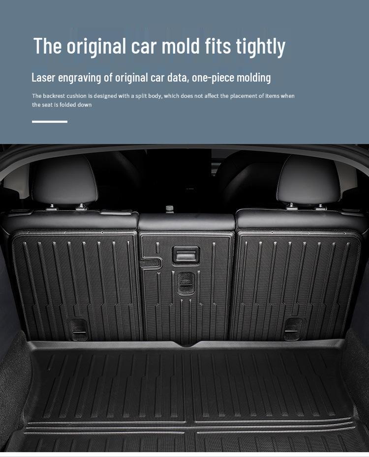 Fits 24 Wei Alpine Car Models: Custom TPE Trunk Mats & Seat Back Cushions.