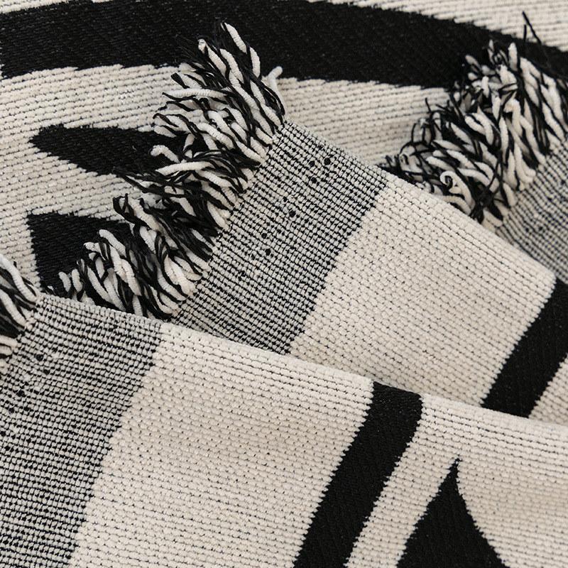 Modern Chenille Zebra Pattern Sofa Towel Furniture Cover 4 Seater Sofa Throw Blanket Couch Armchair Slipcover All-season