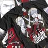 Anime Slam Dunk Art Team Basketball Battle Black TShirt Gift For Friends