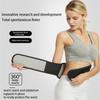 Self Heating Magnetic Tourmaline Belt 4 Plates Back Waist Support Brace Massager Pain Relief Therapy