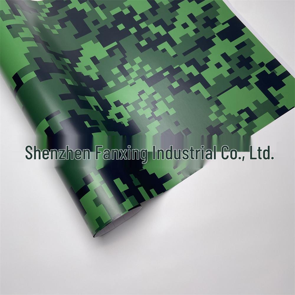 Exklusive Schwarz-Weiß Camouflage Graffiti Auto- & Motorrad-Wrap-Aufkleber zur personalisierten Individualisierung