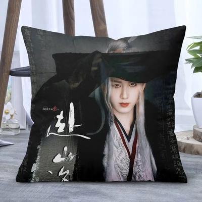 Cheng Yi Double-side Printed Pillowcase TV The Journey of Legend Xiao Qiushui Li Chenzhou Drama Stills Home Decor Cushion Cover