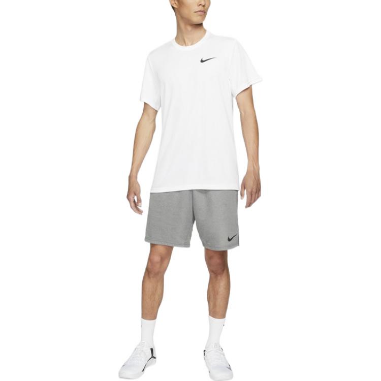 Nike Df Superset Short Sleeve Training Top Men Tops White CZ1220-100