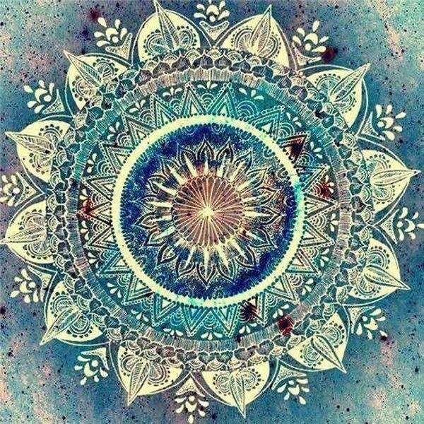 5d Diy Diamond Painting Mandala Diamond Embroidery Cross Stitch Flower Pictures Of Rhinestones Mosaic Decortion