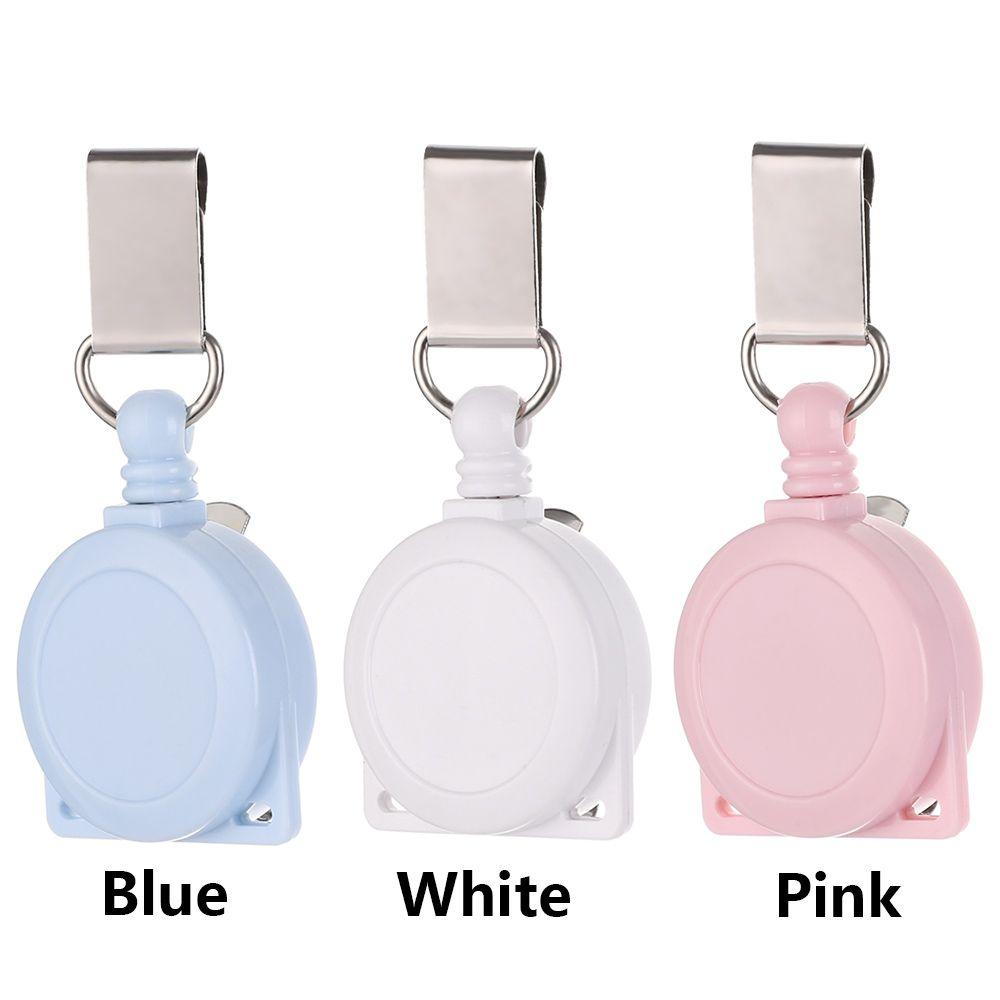 1pc High Quality Retractable Office Supplies Lanyards Badge Holder Key Ring Nurse ID Name Card