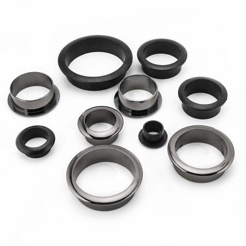 NEW 18-80MM Computer Desk Cable Grommets Wire Hole Cover Cabinet Vent Decorative Ring Cable Furniture Hardware Desk Accessories