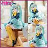 Neue Hatsune Miku Anime Figur Lily Fee Nudelstopper Sitzende Figur Peripheres Autoornament Modell Dekor Spielzeug Geburtstagsgeschenke