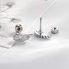 1Pc Ear Bone Nails Minimalist Women Wings Earrings Creative Fashion Angel High Quality