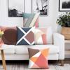 Bunte Geometrische Muster Dekorative Kissenbezüge Wohnzimmer Schlafzimmer Quadratische Kissenbezüge