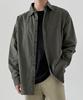 ORIGINALDAY Vintage Oversized Pigment Washed Shirt Khaki
