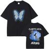 Hot Sale Singer Aitana Cuarto Azul Album Graphic Tshirt Men Women Fashion Pop Music T Shirts Cotton Casual Oversized Tshirts