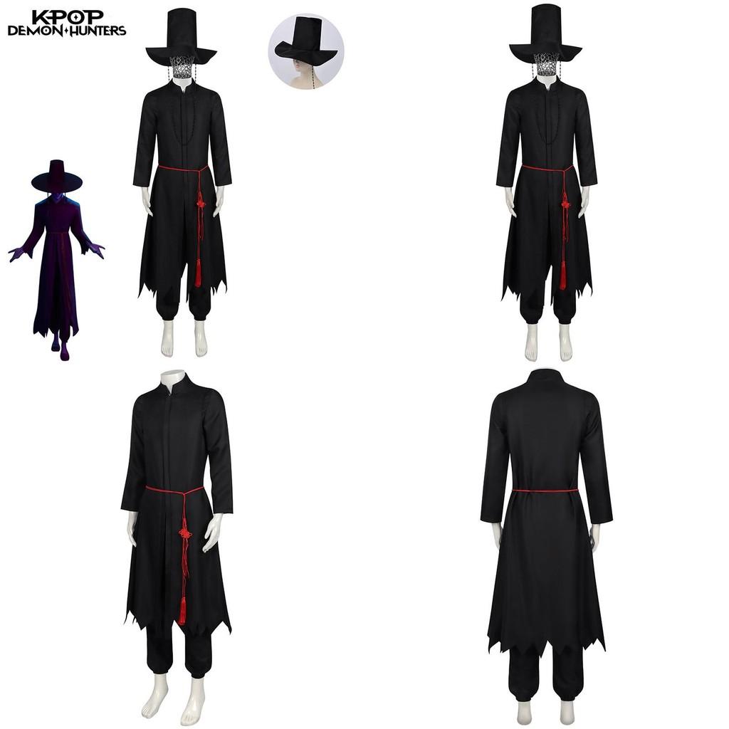 Kpopowe Łowcy Demonów Grupa Dziewczęca Cosplay Kostium Z Tkaniny Poliestrowej Do Anime Role Play