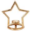 Star Candle Holder Metal Gold Christmas Tealight Candle Stand