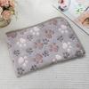 Flannel Pet Blanket,Cute Dog Paw Print Blanket Pet Mat for Puppy Kitten Warm and Comfortable Blanket Suitable for Cats and Dogs