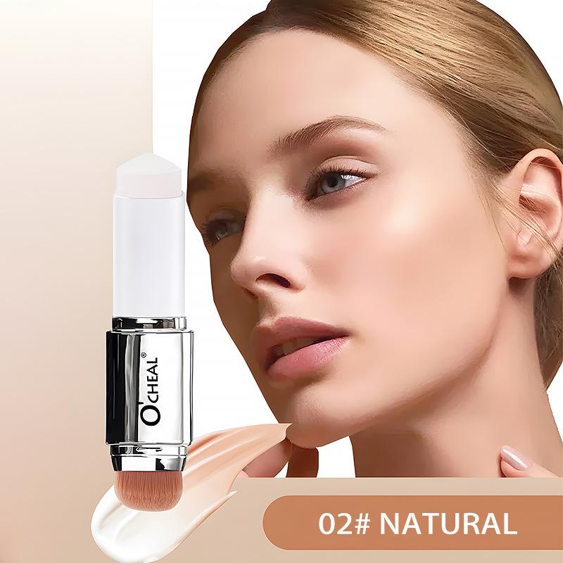 OCHEAL Color Changing Foundation Stick Natural Tone Magic Coverage Long Lasting Lightweight Smooth Blend Perfect for Flawless Skin