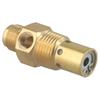 Gold Color Air Compressor Valve Brass Check Valve Male Threaded Valve Bleed Air