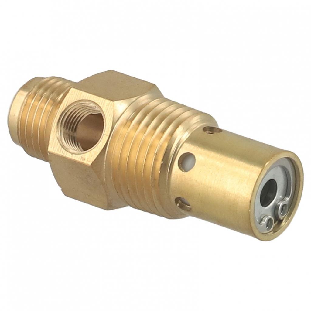Gold Color Air Compressor Valve Brass Check Valve Male Threaded Valve Bleed Air