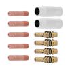 11PCS Nozzles and Tips MIG Welding Consumables Brass For 15AK Torch Tool Welding Torch Accessories Conductive Tip Holder