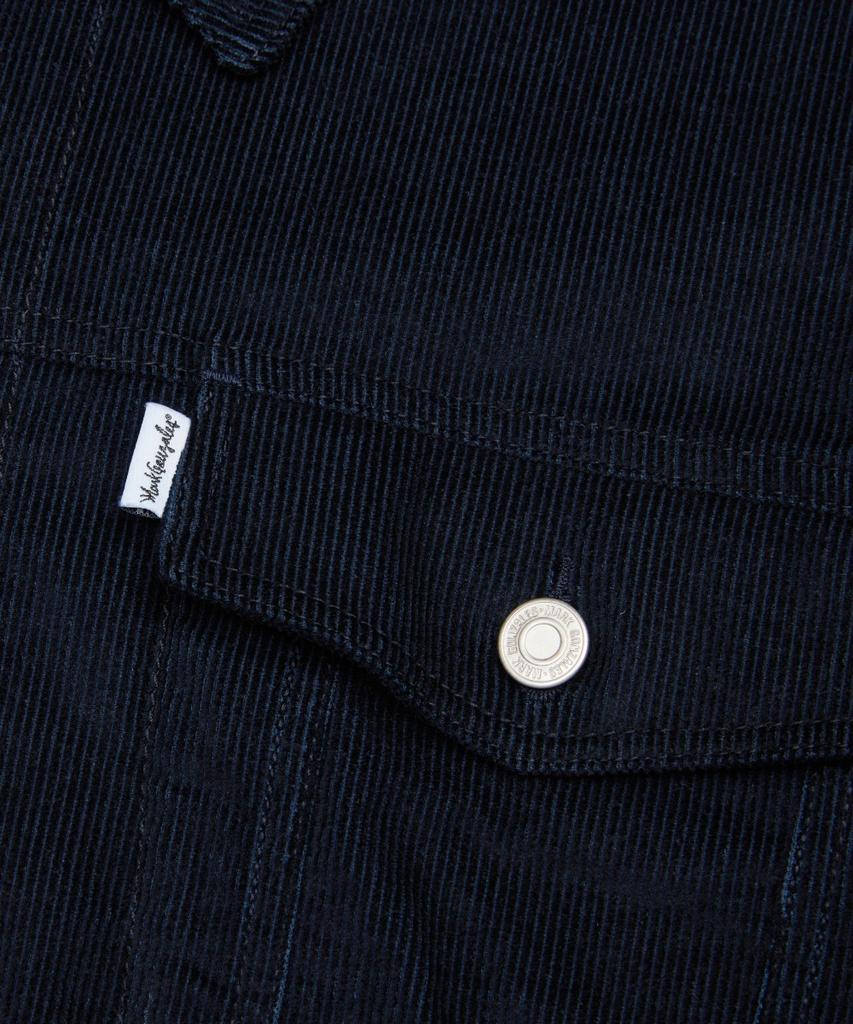 Mark Gonzales Relaxed Corduroy Trucker Jacket - D/Navy