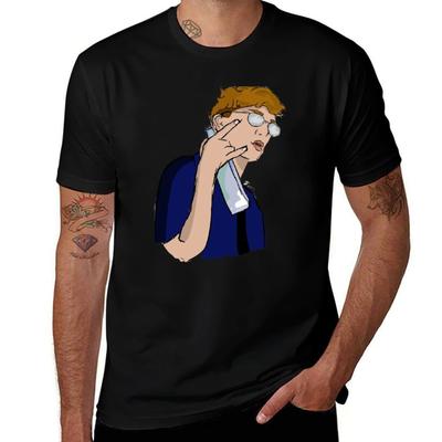 Edo Saiya TShirt Fashion Print Casual Short Sleeve