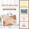 Borsa per Laptop Fai da Te Custodia per Computer PU Borsa a Mano a Spalla per Laptop Multiuso 12 13.3 14 15.6 17.3 pollici per Macbook/HP/Lenovo/ Acer