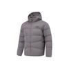 Li Ning CBA Series Loose Fit Hooded Graphic Logo Cotton Jacket Men Jackets AJMV069-5
