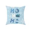 Blue Snow Scene Ins Three-dimensional Pillow Nordic Santa Claus Pillow Decorative Living Room Sofa Pillow Case Pillow Bedroom