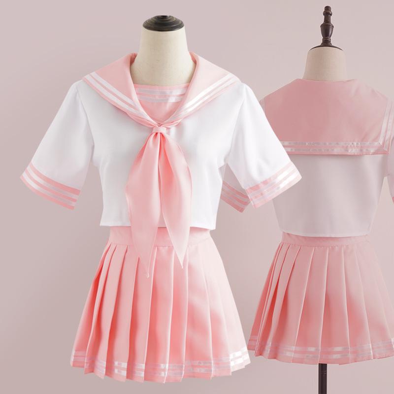 Velká objednávka Astolfo Agatha Sailor Uniforma Školní Uniforma Studentská tkanina Top Sukně Anime Hra Kostým na hraní rolí