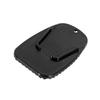 ACROPIX Motorcycle Kickstand Pad Support Plate Pad Parking Stand Side Stand Extension Pad Black 1pcs