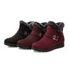 Alte Pekinger Stoffschuhe für Damen Große Größe Warme Baumwollstiefel Mittelalte und ältere Schneestiefel für Damen Mutterschuhe Baumwollschuhe