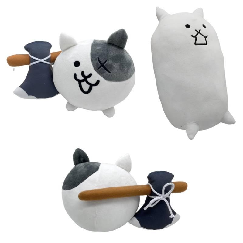 Battle Cats Stuffed Toy Soft Plush Fabric Great Gift For Fans And Collectors