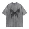 T-shirt d'été en coton à manches courtes Homme Y2K T-shirt rétro américain Femme Été T-shirts hip hop T-shirts Harajuku