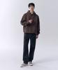 Regular Fit Denim Pants [Washed Black]