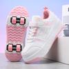 Four-Wheel Runaway Shoes Girls Sports Pulley Shoes Spring Wheel Shoes Children'S Skates
