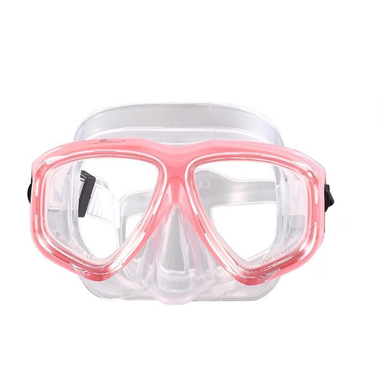 -1.5 To -8.5 Myopia Adults Silicone HD Clear Anti Fog Diving Eyewear Masks Custom For Left Right Eyes Different Degrees Li Practical Use