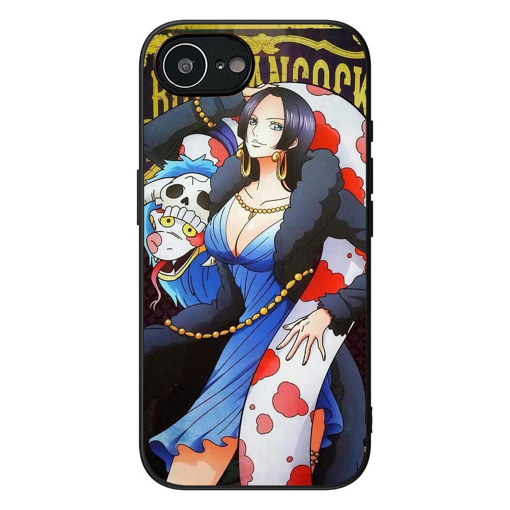 Boa Hancock One Luffy Pieces Phone Cover for Apple iPhone 16 17 Air 14 15 Pro Max Plus 16+ 16E 14+ ProMax Protective Case
