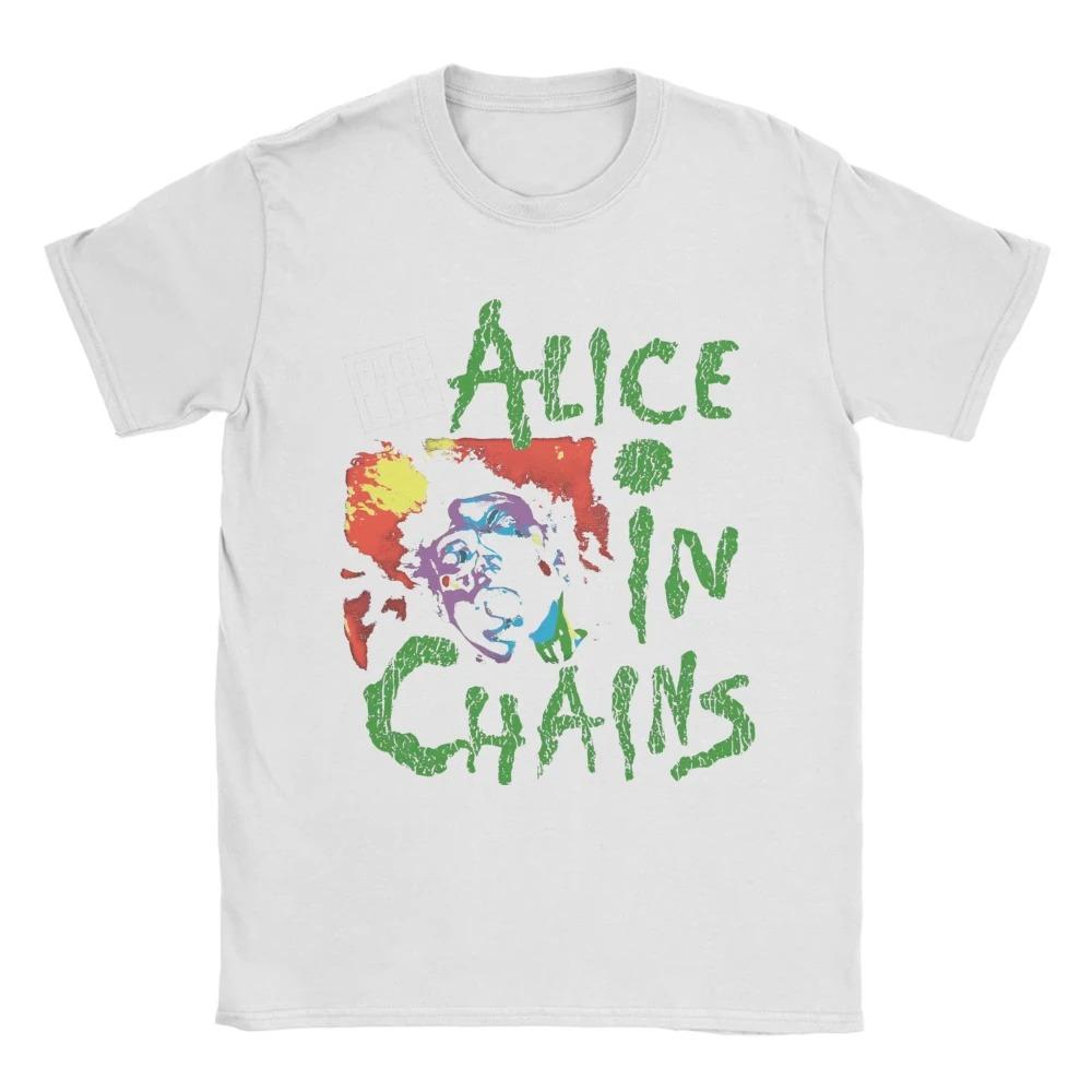 2026 New Hot Selling Alice In Chains Rock Band 1991 Tour TShirt Unisex Cotton Printed Top Loose Neutral Tshirts