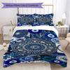 constellations Pattern Bedding uilt Set uilt Cover Pillowcase Home Decoration Birthday Gift (1 * duvet cover + 2 * pillowcase  without core)147