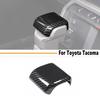 For Toyota Tacoma 24-2025 Carbon Center Shifter Gear Shift Knob Cover Head Trim